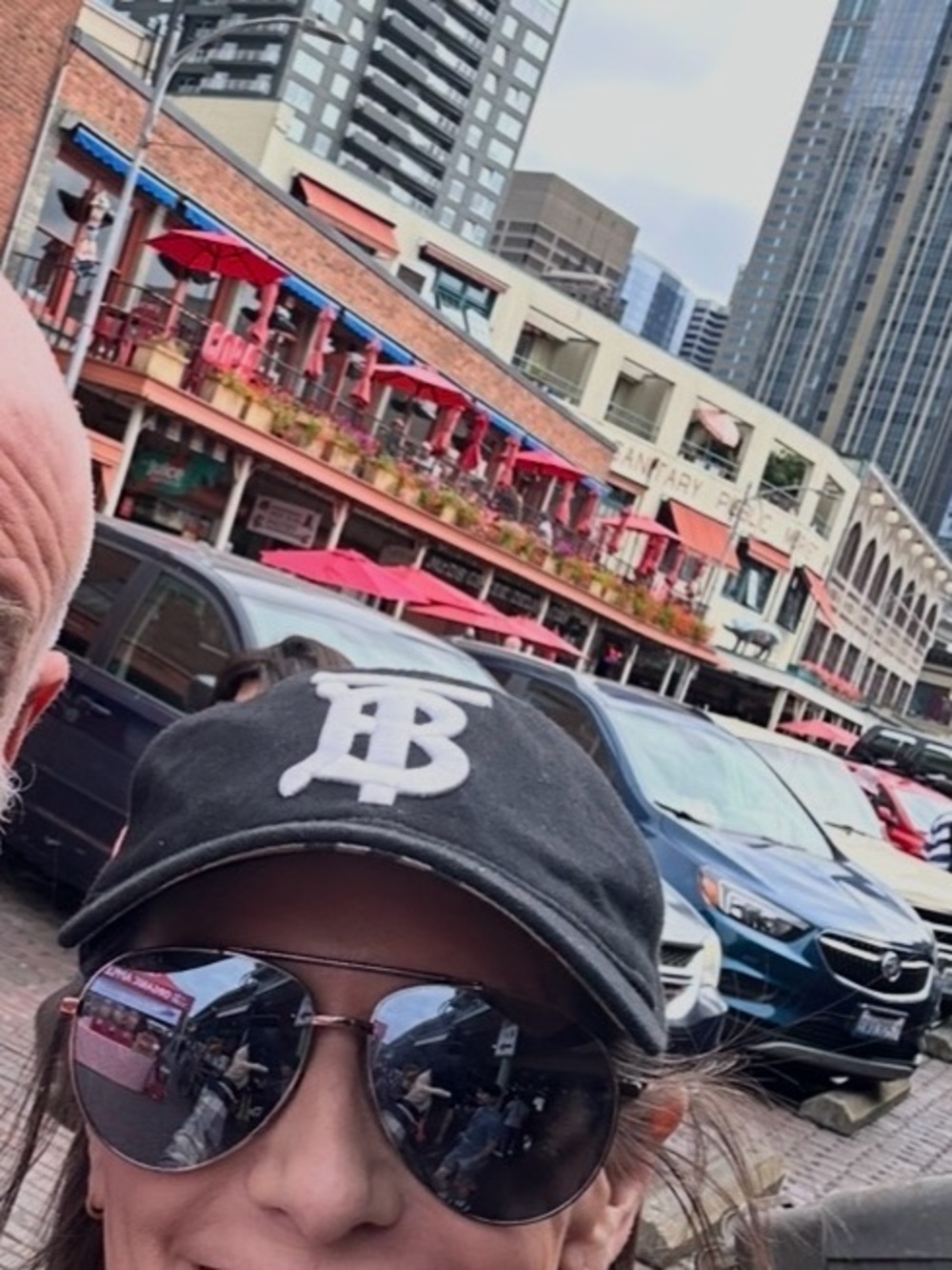 Burberry TB Logo Cap Black & White - Picture 14 of 16